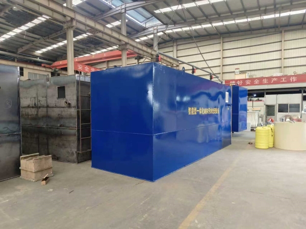 农村生活污水治理设备发货现场