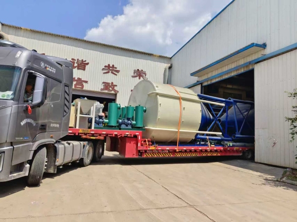 安徽污水处理设备发货现场